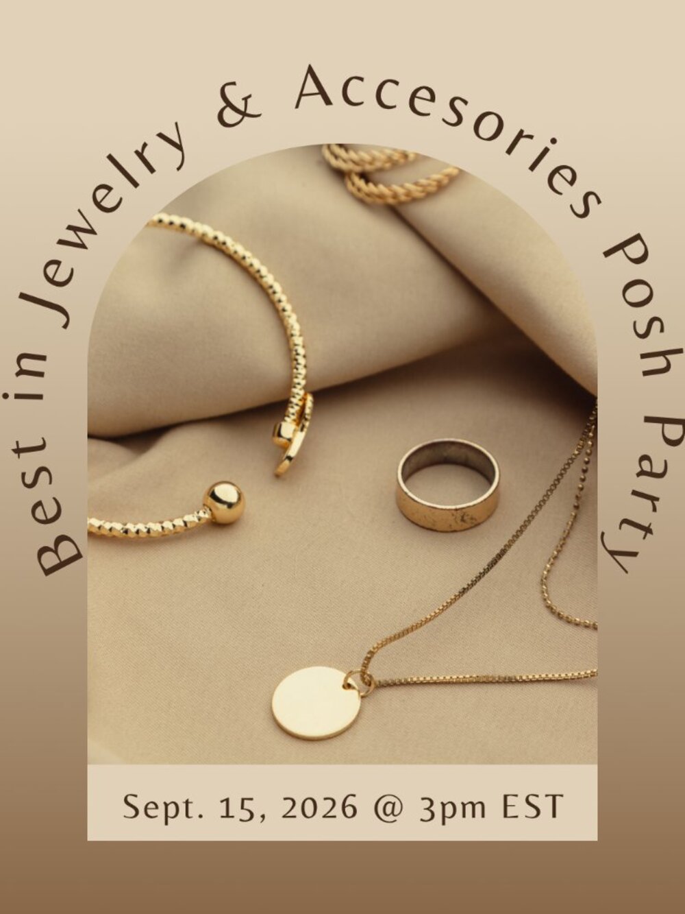 Co-Hosting Best in Jewelry & Accessories Posh Party 9/15/26 @ 3pm EST